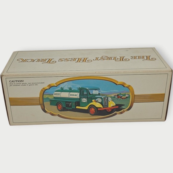 Hess Other - HESS 1982/1983 The First Hess Truck Gasoline Fuel Delivery ORIGINAL BOX VINTAGE